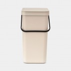 Brabantia Sort&Go atkritumu tvertne 16 l, Soft Beige 9