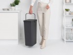 Brabantia Sort&Go atkritumu tvertne 40 l, Grey 2