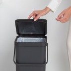 Brabantia Sort&Go atkritumu tvertne 40 l, Grey 6