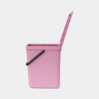 Brabantia Sort&Go atkritumu tvertne 25 l, Lilac Pink 4