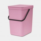 Brabantia Sort&Go atkritumu tvertne 25 l, Lilac Pink