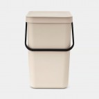 Brabantia Sort&Go atkritumu tvertne 25 l, Soft Beige 9