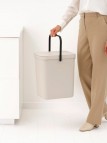 Brabantia Sort&Go atkritumu tvertne 25 l, Soft Beige 7