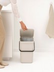 Brabantia Sort&Go atkritumu tvertne 25 l, Soft Beige 5