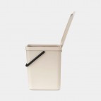Brabantia Sort&Go atkritumu tvertne 25 l, Soft Beige 4