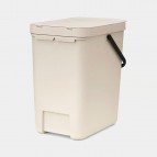 Brabantia Sort&Go atkritumu tvertne 25 l, Soft Beige 3