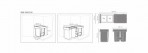 Brabantia Sort&Go Built-in atkritumu tvertne 2x15 l, Dark Grey 7
