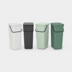 Brabantia Sort&Go atkritumu tvertne 40 l, Jade Green 5