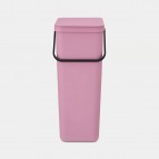 Brabantia Sort&Go atkritumu tvertne 40 l, Lilac Pink 9