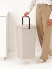 Brabantia Sort&Go atkritumu tvertne 40 l, Soft Beige 5