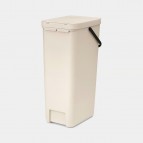 Brabantia Sort&Go atkritumu tvertne 40 l, Soft Beige 9