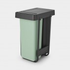 Brabantia Sort&Go Built-in atkritumu tvertne 2x30 l, Dark Grey