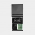 Brabantia Sort&Go Built-in atkritumu tvertne  10+10+20 l, Dark Grey 6