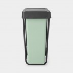 Brabantia Sort&Go Built-in atkritumu tvertne 2x30 l, Dark Grey 3