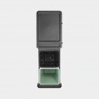 Brabantia Sort&Go Built-in atkritumu tvertne 2x30 l, Dark Grey 6