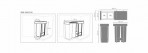 Brabantia Sort&Go Built-in atkritumu tvertne 2x30 l, Dark Grey 7