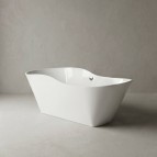Amida brīvi stāvoša vanna 175x78x63 cm, Balta 2