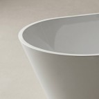 Ornea 3 brīvi stāvoša vanna 171x76x54 cm, Balta 5