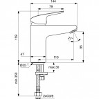 Ceraflex Grande cмеситель для раковины 4