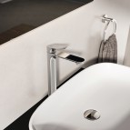 Ceralife O BlueStart® izlietnes maisītājs H240 bez pop-up, Hroms 4