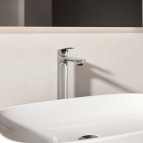 Ceralife O BlueStart® izlietnes maisītājs H240 bez pop-up, Hroms 5