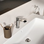 Ceralife O BlueStart® izlietnes maisītājs H100 ar pop-up, Hroms 6