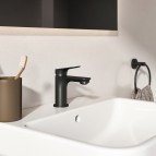 Ceralife O BlueStart® maisītājs H75 ar click-clack, Melns matēts 5