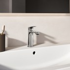 Ceralife O BlueStart® izlietnes maisītājs H100 bez pop-up, Hroms 7