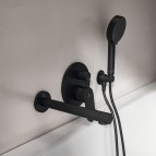 Ceralife O vannas snīpis no sienas 210 mm, Melns matēts 4