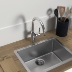 Ceralife virtuves maisītājs ar grozāmu snīpi 220 mm, Hroms 4