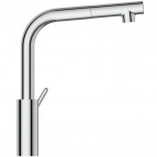 Ceralife virtuves maisītājs ar izvelkamu snīpi 216 mm, Hroms 3