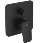 Ceraplan vannas un dušas maisītājs ar iebūvi, Melns matēts