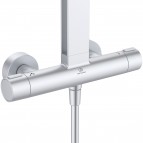 Ceratherm ALU+ dušas sistēma Ø260 mm galva 2jet, Silver 6