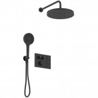 Ceratherm Navigo Solos iebūvējamā dušas sistēma, Matt Black 8