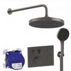 Ceratherm Navigo Solos iebūvējamā dušas sistēma, Magnetic Grey