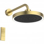 Ceratherm Navigo Solos LED dušas sistēma ar termostatu, Brushed Gold 9