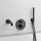 Ceratherm T100 vannas/dušas termostats,2. funkc, Magnetic Grey 4