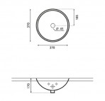 CERDENA izlietne 37 cm 3