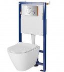 Cersanit B634 City tualetes pods + rāmis + balta poga