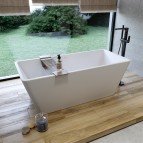 Cersanit Crea brīvi stāvoša vanna 162x72 cm, Balta 6