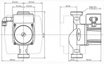 Cirkulācijas sūknis HZP 25-60-180 ECO (5-45W) 230V 2