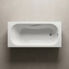 Classica 180 akmens masas vanna 180x75x60 cm, Balta 5