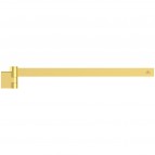 Conca kvadrātveida vienzara dvieļu turētājs 45 cm, Brushed Gold 3