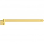 Conca vienzara dvieļu turētājs 45 cm, Brushed Gold 3