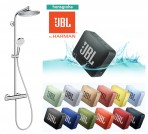 Crometta S240 1jet  Showerpipe dušas sistēma, + dāvanā JBL Go 2 