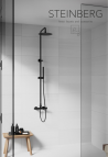 Steinberg dušas sistēma ar dušas diametru d25cm, matēta melna 3