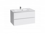 Crystal 800 skapītis ar izlietni 80x46, Balts