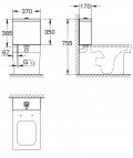 CubeCeramic Rimless pods ar SC/QR vāku, PureGuard pārklājums 2