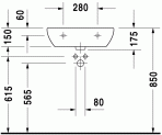 D-Code izlietne 55x43 cm 2