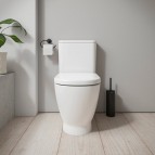 D-code Rimless pods ar ūdens pievadu no sāna+SC vāku, Balts 5